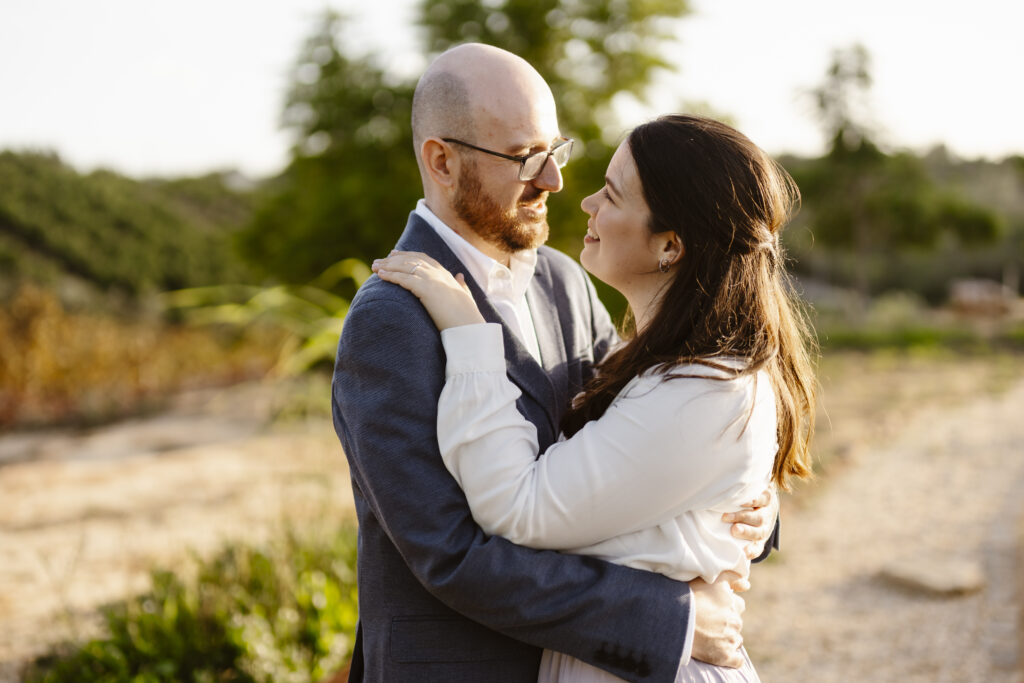 Engagement photoshoot in vineyard in Algarve, Portugal